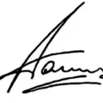 Aamir Khan Signature